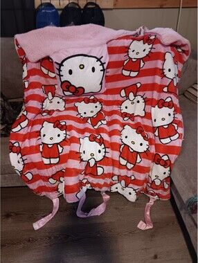 Northwest Hello Kitty Plush Sleeping Bag with Hood